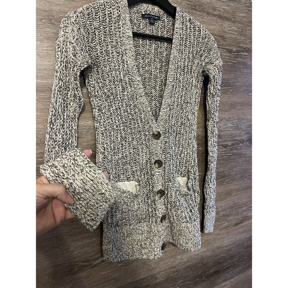 ASO Vampire Diaries American Eagle Knit Cardigan Vintage Sz XS Elena Gilbert - Picture 7 of 8